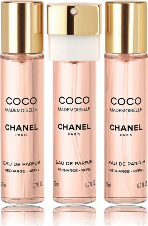 chanel mademoiselle twist and spray perfume|Chanel mademoiselle refill 20ml.